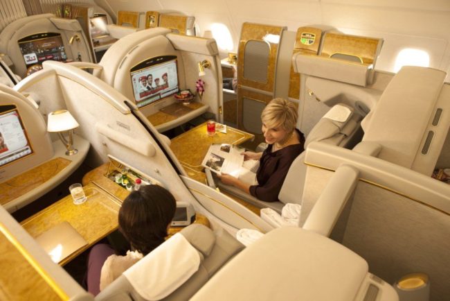 emirates first class